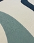 Imagem do Tapete Vênus | Bordas Orgânicas | Veludo Riviera Off-White, Tiffany, Azul e Marinho