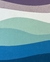 Tapete Wave | Bouclé Capri Azul Topázio, Tiffany, Verde Menta, Verde Claro, Off-White, Nude Rosado, Uva e Lilás - Tapetes São José