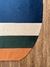 Tapete Paar | Semi-Oval | Azul Marinho, Bege Gold, Verde e Terracota - comprar online