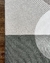 Imagem do Tapete Lapa | Veludo Hive em tons Verde, Bege e Off-White | 2,50 m x 3,0 m