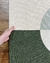 Tapete Lapa | Veludo Hive em tons Verde, Bege e Off-White | 2,50 m x 3,0 m - comprar online