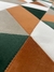 Imagem do Tapete Mosaico | Bege Gold, Terracota, Verde e Off-White