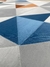 Tapete Optik | Fundo Granito, detalhes em Terracota, Verde e Azul Petróleo - Tapetes São José