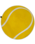 Tapete Ball | REDONDO | Veludo Amarelo e Off-White