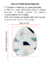 Tapete Optik | Orgânico | Fundo Off-White, detalhes em Azul Marinho, Verde Claro e Natural - comprar online