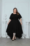 Vestido Lary Assimétrico Plus Size