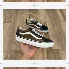 OLD SKOOL MARROM E CINZA - comprar online