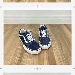 VANS OLD SKOOL AZUL ESCURO na internet