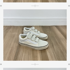 VANS OLD SKOOL VELCRO BRANCO