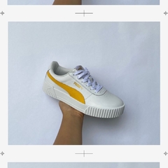 PUMA CARINA BRANCO E AMARELO - SEM TROCA - comprar online