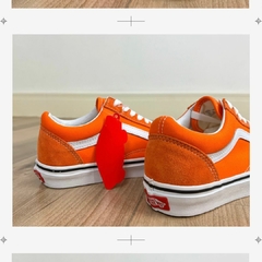 VANS OLD SKOOL LARANJA - sem troca na internet