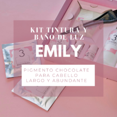 EMILY TINTURA Y BAÑO DE LUZ PIGMENTO CHOCOLATE - tienda online