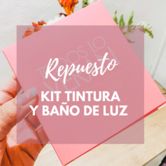 Kit Repuesto Tintura y Baño de Luz xl