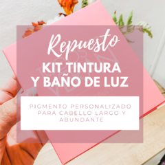 Kit Repuesto Tintura y Baño de Luz - tienda online