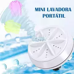 Mini Lavarropas Portatil Usb Lavadora De Ropa en internet