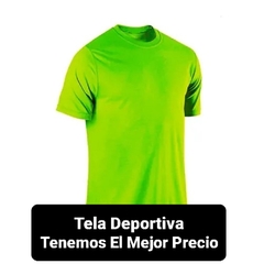 Remeras Tela Deportiva Super Oferta - comprar online
