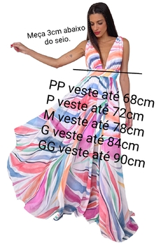 Vestido Esvoaçante Summer Colors - loja online