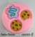 Molde Silicone Cookies/Bolinho