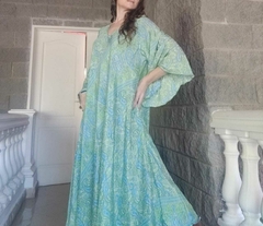 Imagen de Maxi Vestido Helénica con bolsillos Soft Green