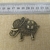 Dije Bronce Elefante Hindu 45x55mm BRO23 (1 unidad)