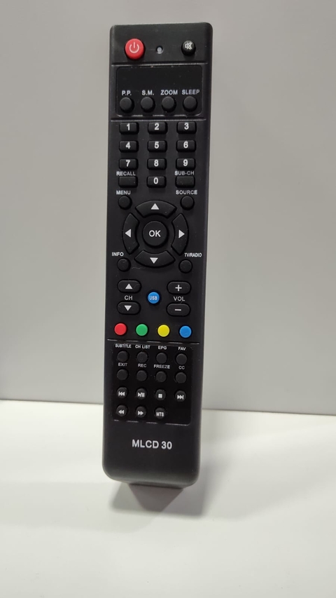 control remoto LCD MLCD 30 HITACHI SANYO NOBLEX TELEFUNKEN PHILCO JVC