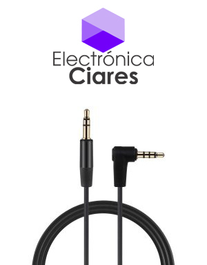 Cable auxiliar para auricular con micrófono (manos libres)