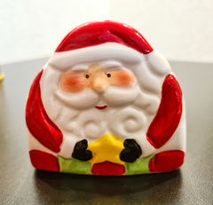 Porta Guardanapo de Porcelana Natal Papai Noel na internet