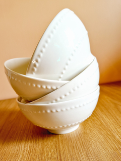 Bowl de Porcelana Pearl Branco na internet