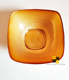 Bowl Quadrado Dourado Artina - comprar online