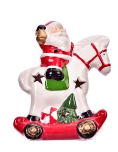 Enfeite de Natal Papai Noel de Led 14cm - loja online