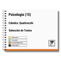 Psicologia (15) Cat: Quattrocchi - Selección de textos