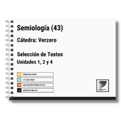 Semiología Selección de textos (Unidades 1, 2 y 4)