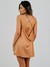 SLIP DRESS OLD IS COOL AJUSTÁVEL AREIA - loja online