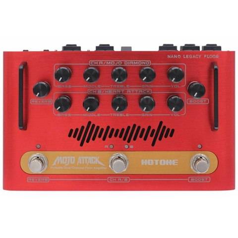 Hotone Mojo Attack - Pedal Amplificador de 75 watts