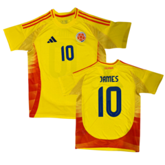 Camiseta Colombia Titular aeroready 2024 #10 James - Adulto
