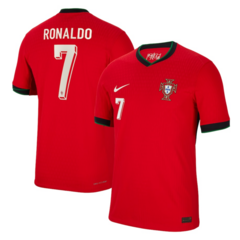 Camiseta Portugal titular match 2024 (#7 Ronaldo) - Adulto