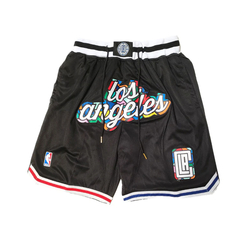 Short Básquet Vintage Los Angeles clippers C/ Bolsillo - Adulto