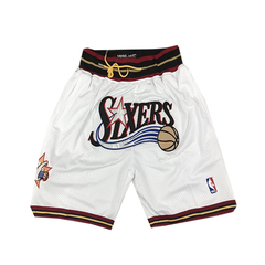 Short Basquet Vintage Philadelphia Sixers C Bolsillo Adulto