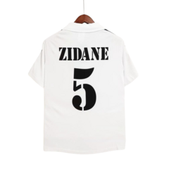 Camiseta Real Madrid Titular 2001/02 #5 #Zidane - Adulto - comprar online