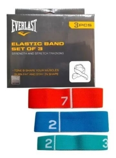 Set De Bandas Elásticas Pack X 3unidades - Everlast