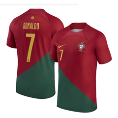 Camiseta Selección Portugal Qatar 2022 Nike #7 Ronaldo - Adulto