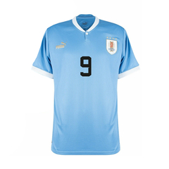 Camiseta Puma Uruguay 2022 2023 azul celeste