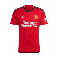 Camiseta Manchester United Titular Adidas 2023/24 - Adulto