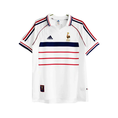 Camiseta Selección Francia Suplente Adidas 1998 - Adulto
