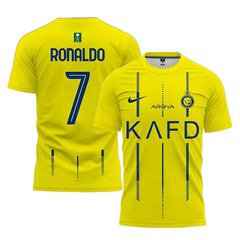 Camiseta Al Nassr Fc Titular Modelo Jugador Nike #7 Ronaldo - Adulto