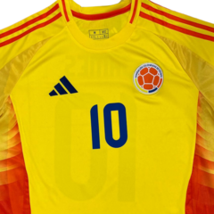 Camiseta Colombia Titular aeroready 2024 #10 James - Adulto - ByPlaysport