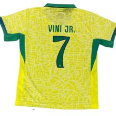 Kit Brasil titular 2024 #7 Vini Jr - Infantil - By Playsport