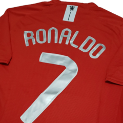 Camiseta Manchester United Titular 2007/08 #7 Ronaldo - adulto - By Playsport