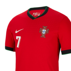 Camiseta Portugal titular match 2024 (#7 Ronaldo) - Adulto - By Playsport