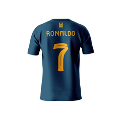 Camiseta Al Nassr Suplente Modelo Jugador Nike 2023/24 #7 Ronaldo - Adulto. en internet